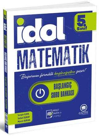 Çanta 5.Sınıf İDOL Matematik Başlangıç Soru Bankası Çanta Yayınları