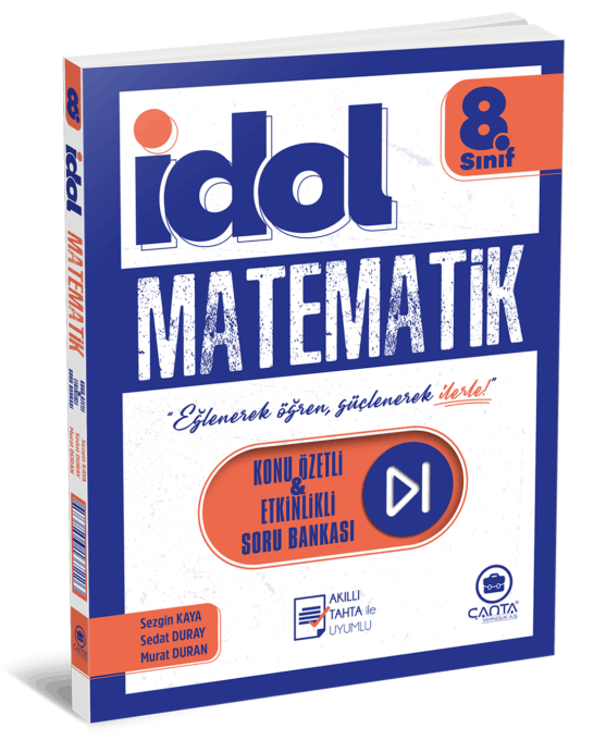 Çanta 8. Sınıf İdol Matematik Konu Özetli & Etkinlikli Soru Bankası Çanta Yayınları