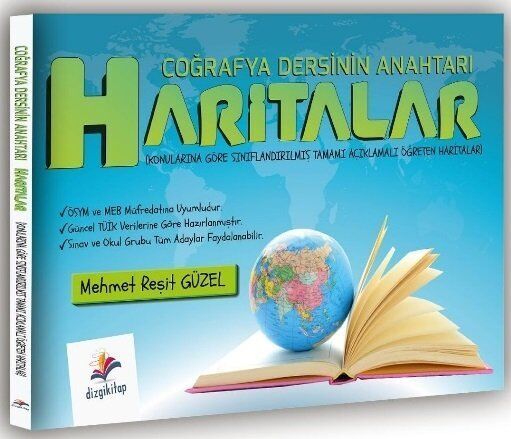 Coğrafya Dersinin Anahtarı Haritalar Dizgi Kitap Yayınları