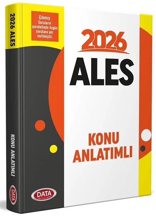 Data 2026 ALES Konu Anlatımlı Data Yayınları Data 2026 ALES Konu Anlatımlı Data Yayınları