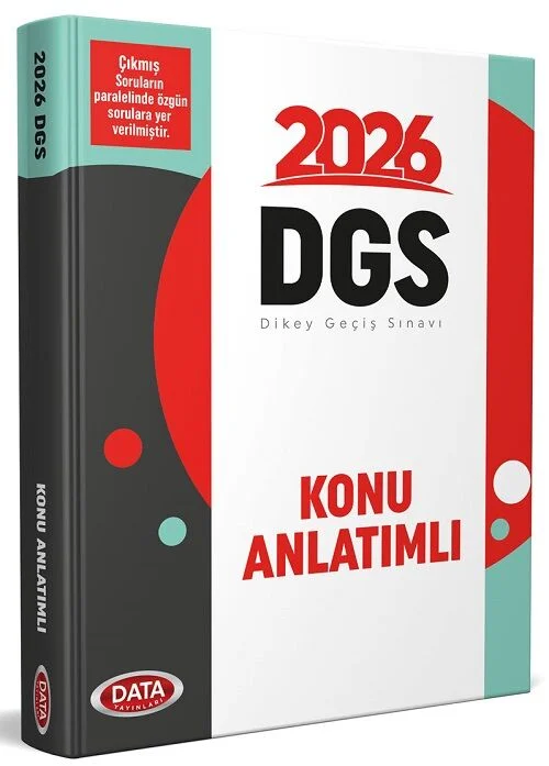 Data 2026 DGS Konu Anlatımı Data Yayınları
