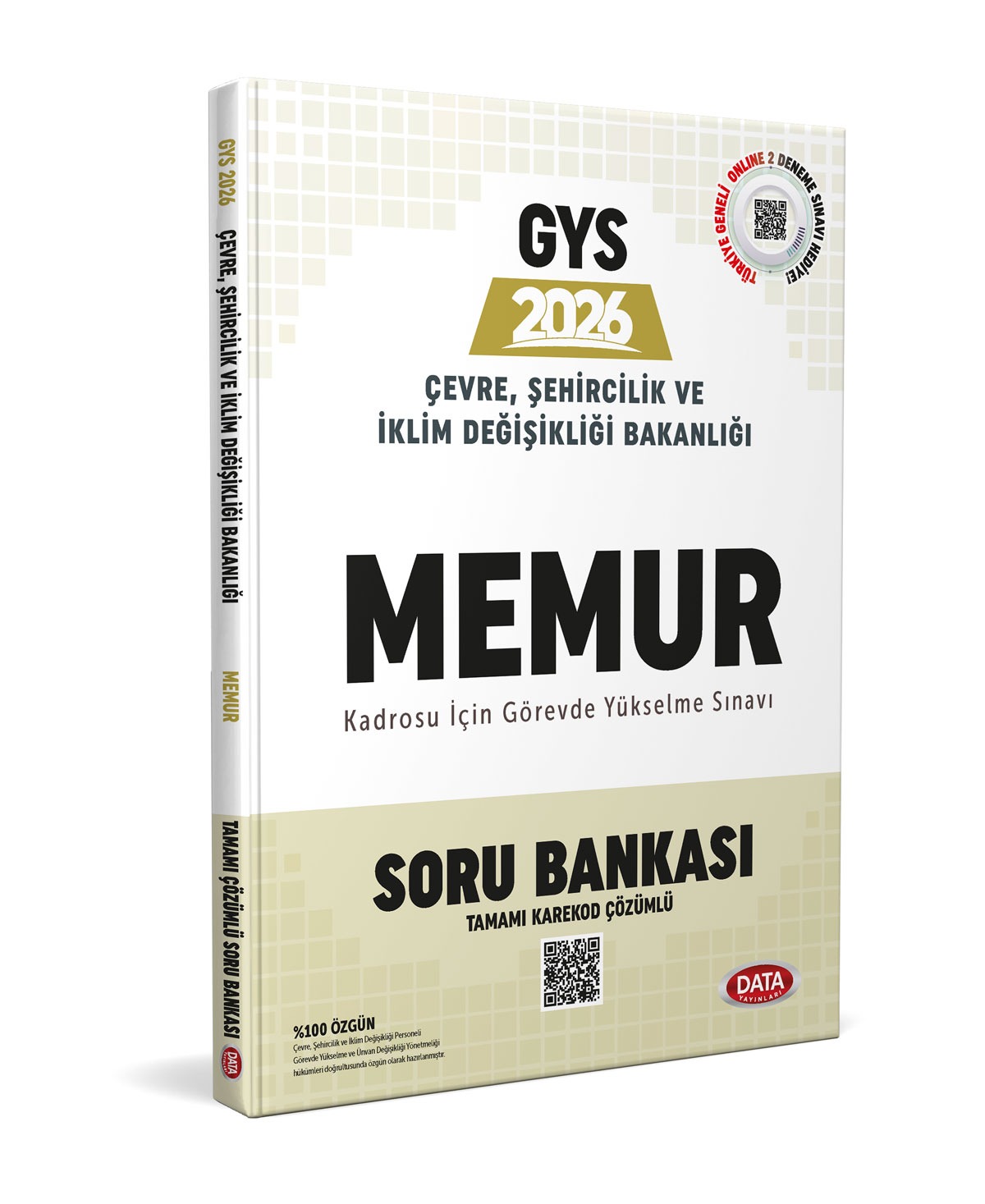 Data 2026 GYS Çevre, Şehircilik ve İklim Değişikliği Bakanlığı Memur Soru Bankası Görevde Yükselme Data Yayınları Data 2026 GYS Çevre, Şehircilik ve İklim Değişikliği Bakanlığı Memur Soru Bankası Görevde Yükselme Data Yayınları