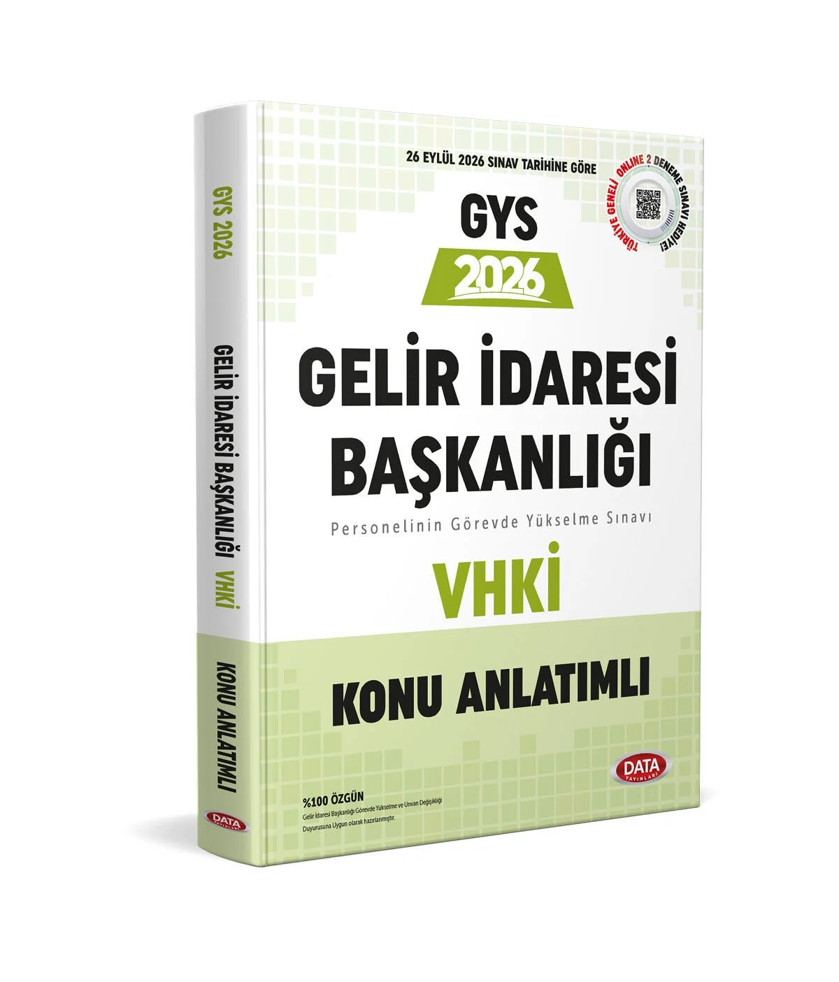 Data 2026 GYS Gelir İdaresi Başkanlığı VHKİ Konu Anlatımlı Data Yayınları Data 2026 GYS Gelir İdaresi Başkanlığı VHKİ Konu Anlatımlı Data Yayınları