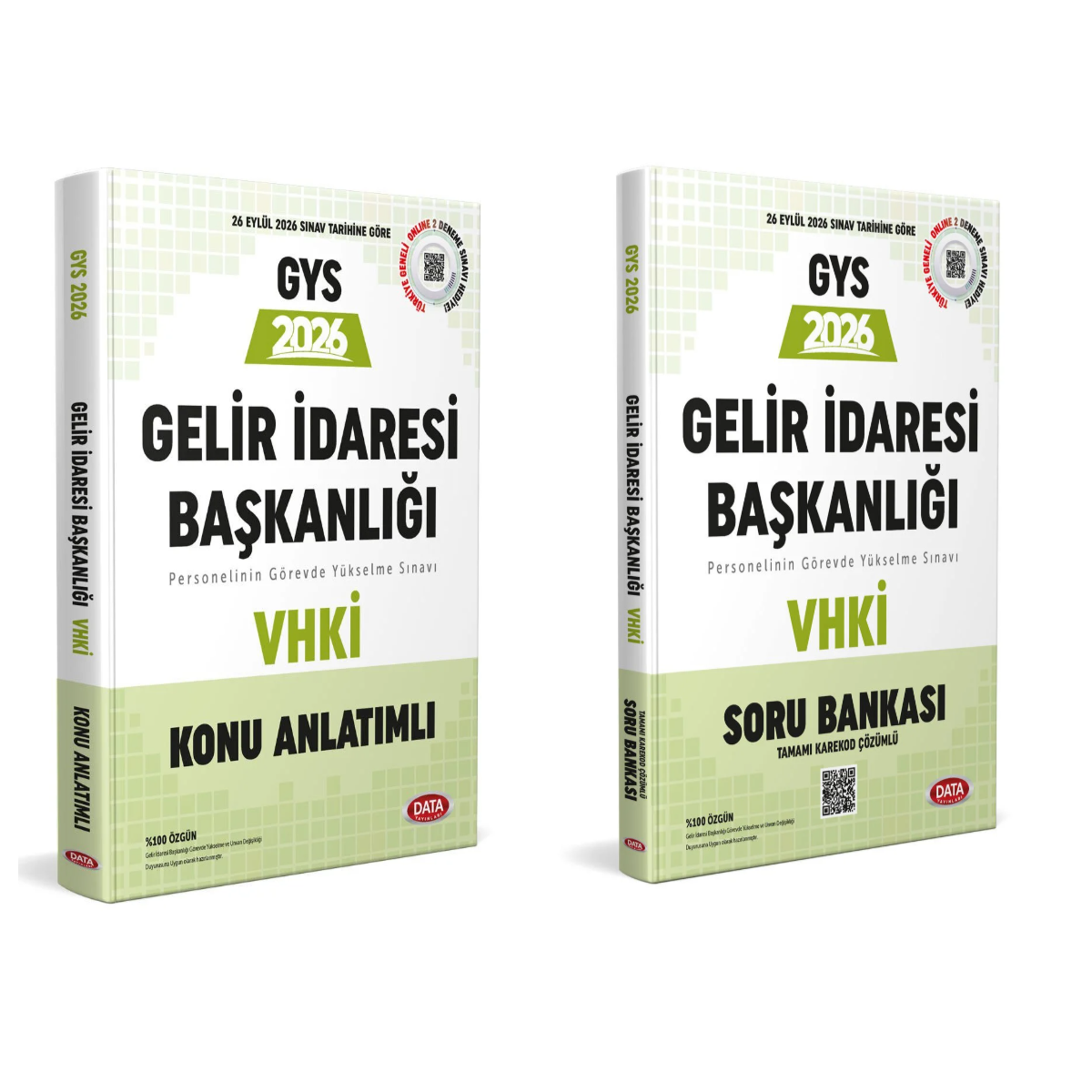 Data 2026 GYS Gelir İdaresi Başkanlığı VHKİ Konu Anlatımlı Soru Bankası Seti Data Yayınları Data 2026 GYS Gelir İdaresi Başkanlığı VHKİ Konu Anlatımlı Soru Bankası Seti Data Yayınları