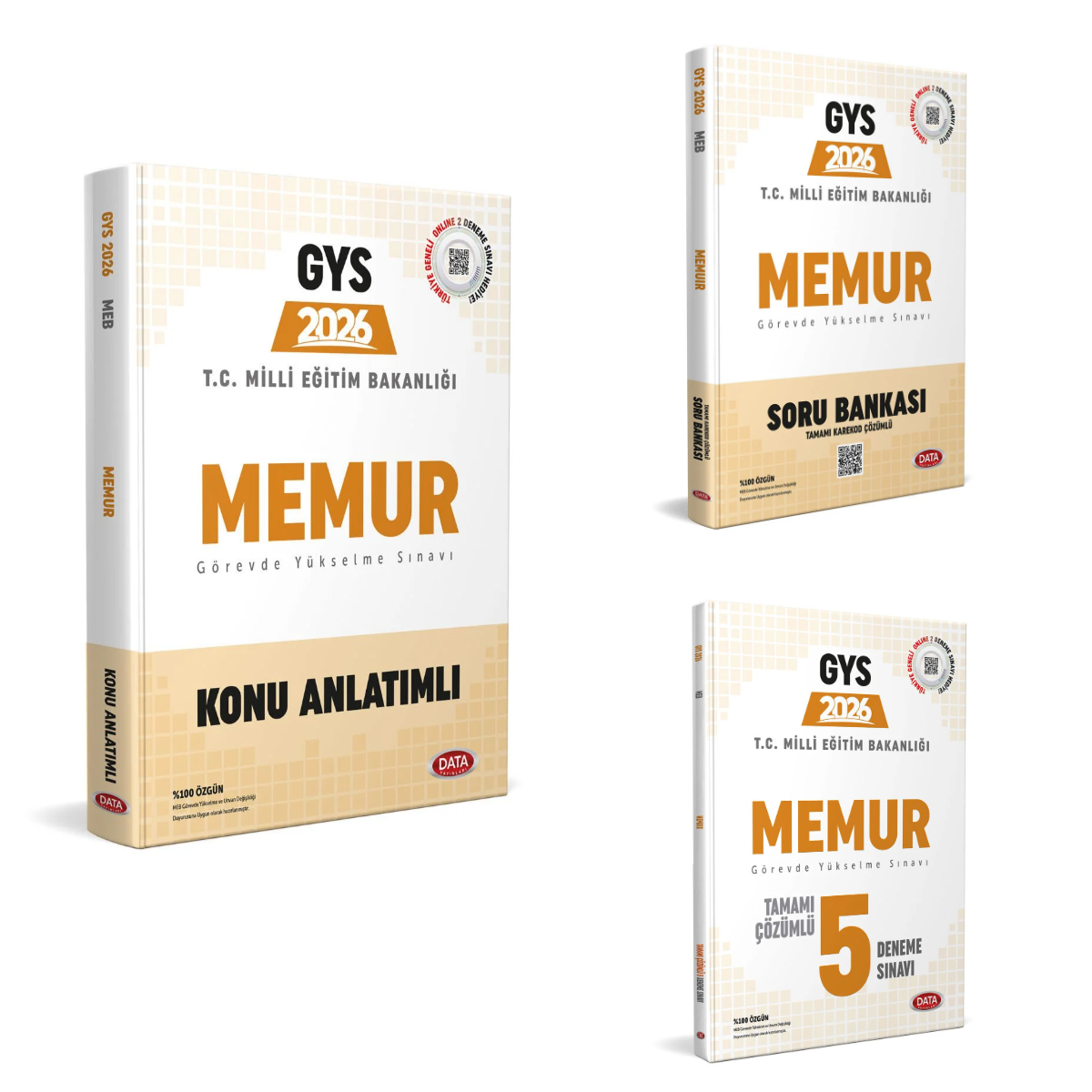 Data 2026 GYS Milli Eğitim Bakanlığı Memur Konu + Soru + Deneme Seti Data Yayınları Data 2026 GYS Milli Eğitim Bakanlığı Memur Konu + Soru + Deneme Seti Data Yayınları