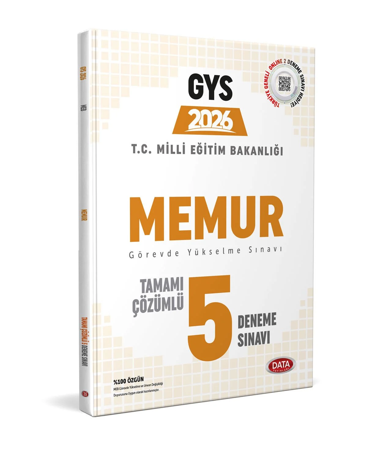 Data 2026 GYS Milli Eğitim Bakanlığı Memur Tamamı Çözümlü 5 Deneme Sınavı