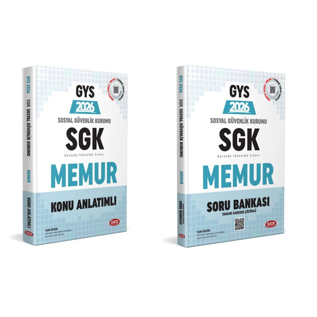 Data 2026 GYS SGK Memur Konu Anlatımlı Soru Bankası Seti Data Yayınları