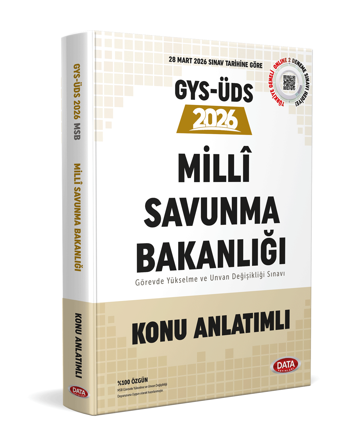 Data 2026 GYS ÜDS Milli Savunma Bakanlığı Konu Anlatımlı Görevde Yükselme ve Ünvan Değişikliği Data Yayınları Data 2026 GYS ÜDS Milli Savunma Bakanlığı Konu Anlatımlı Görevde Yükselme ve Ünvan Değişikliği Data Yayınları