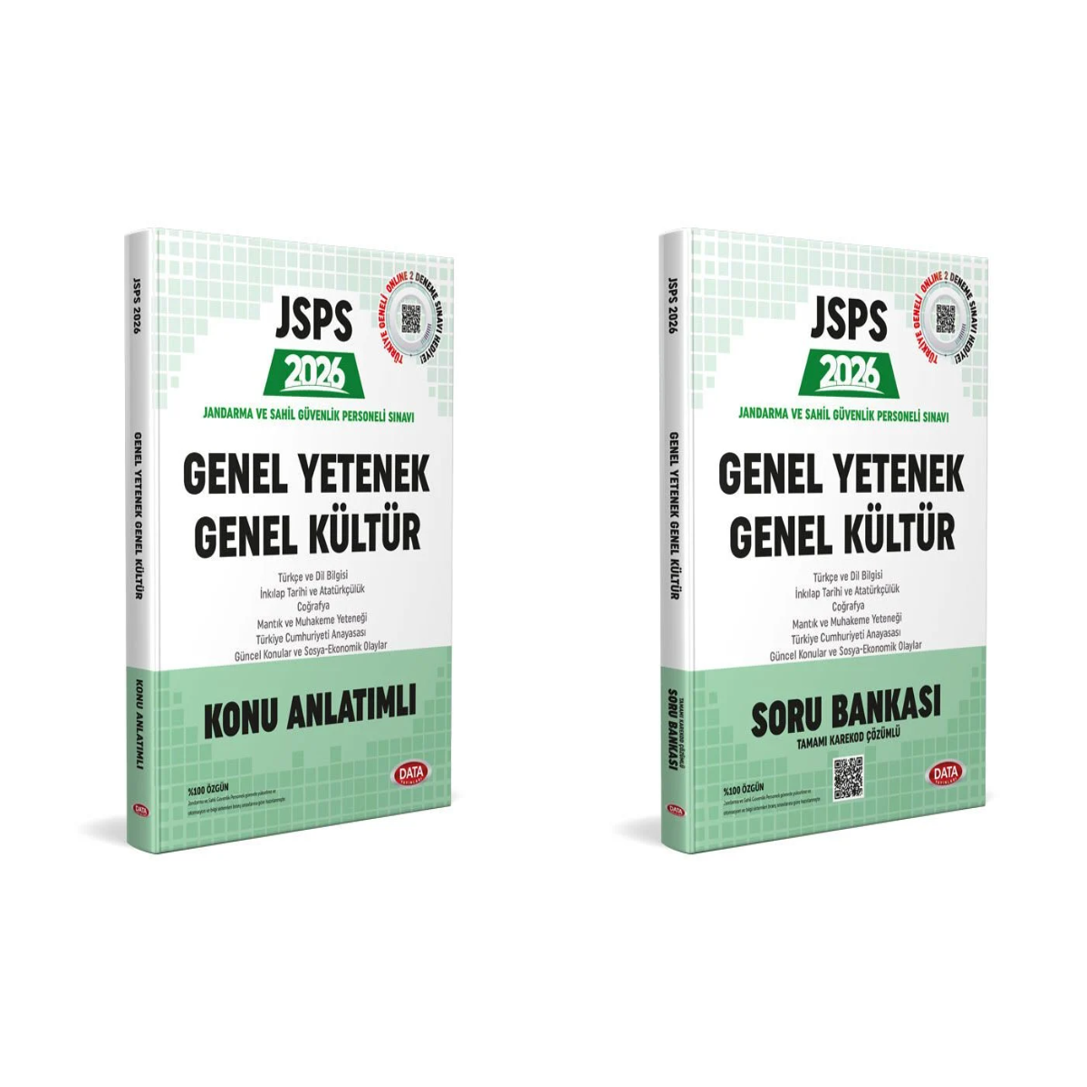 Data 2026 JSPS Genel Yetenek - Genel Kültür Konu Anlatımlı Soru Bankası Seti 2 Kitap Data Yayınları Data 2026 JSPS Genel Yetenek - Genel Kültür Konu Anlatımlı Soru Bankası Seti 2 Kitap Data Yayınları