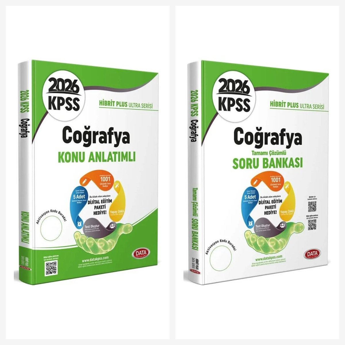 Data 2026 KPSS Coğrafya Ultra Konu Anlatımlı Soru Bankası Seti 2 Kitap Data Yayınları
