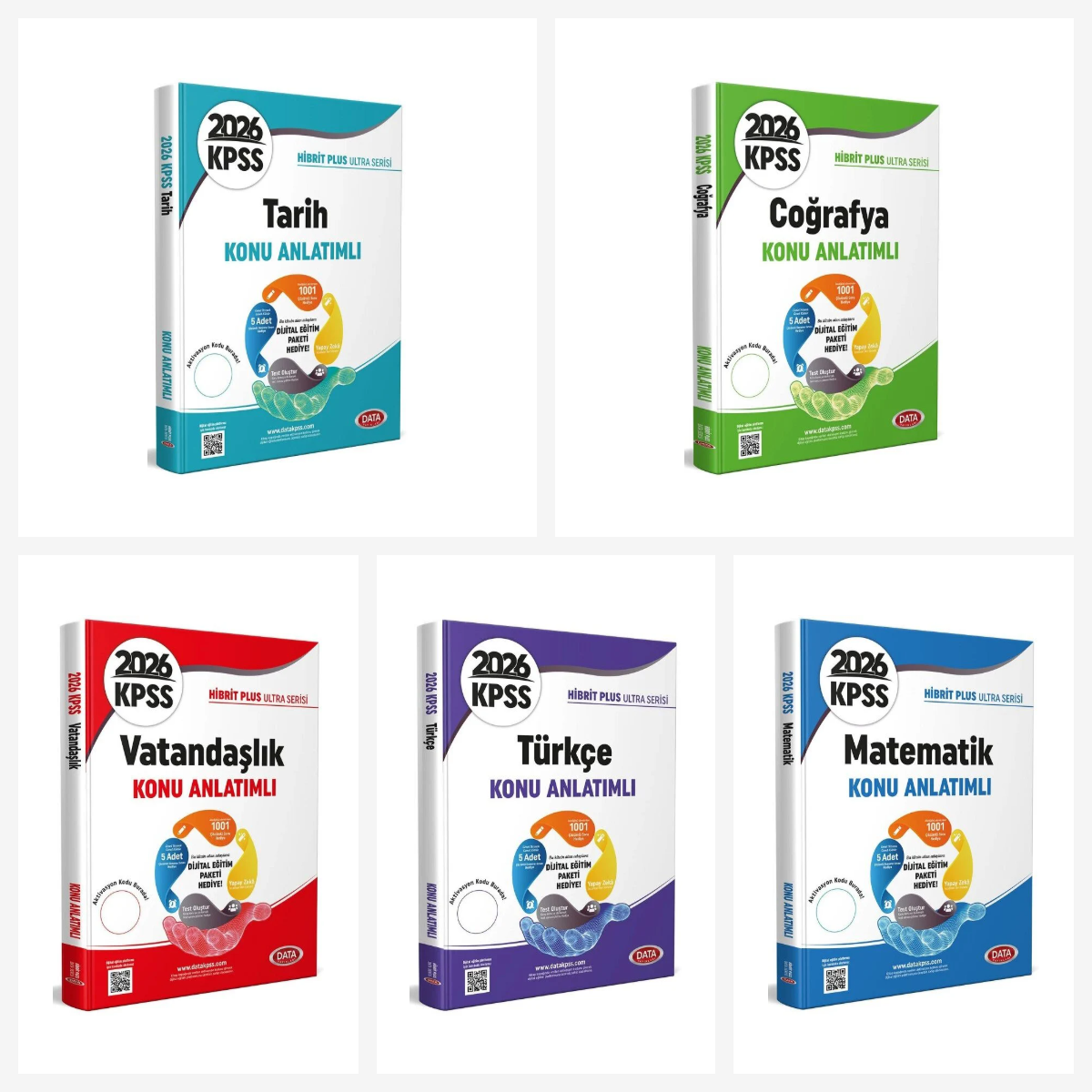 Data 2026 KPSS Genel Yetenek Genel Kültür Ultra Konu Anlatımlı 5 li Set Data Yayınları Data 2026 KPSS Genel Yetenek Genel Kültür Ultra Konu Anlatımlı 5 li Set Data Yayınları