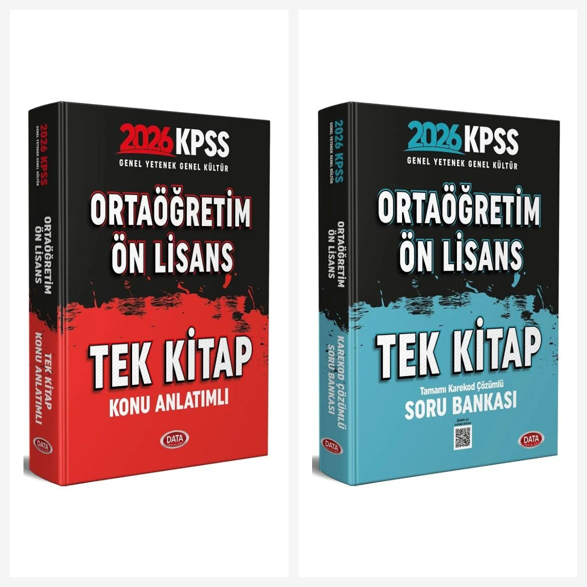 Data 2026 KPSS Lise Ortaöğretim Ön Lisans Konu Anlatımlı Soru Bankası Seti 2 Kitap Data Yayınları
