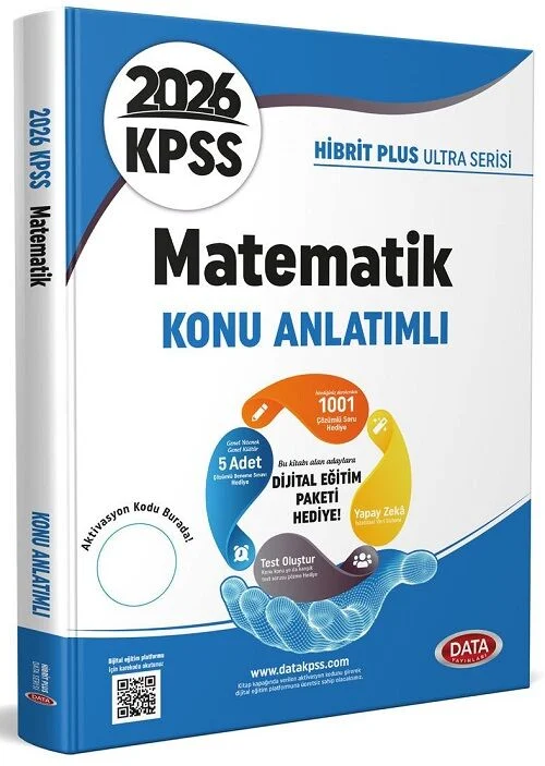 Data 2026 KPSS Matematik Ultra Konu Anlatımlı Data Yayınları Data 2026 KPSS Matematik Ultra Konu Anlatımlı Data Yayınları
