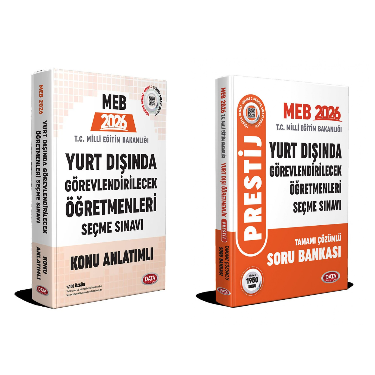 Data 2026 Yurt Dışında Görevlendirilecek Öğretmenleri Konu + Soru Bankası Seti 2 Kitap Data Yayınları Data 2026 Yurt Dışında Görevlendirilecek Öğretmenleri Konu + Soru Bankası Seti 2 Kitap Data Yayınları