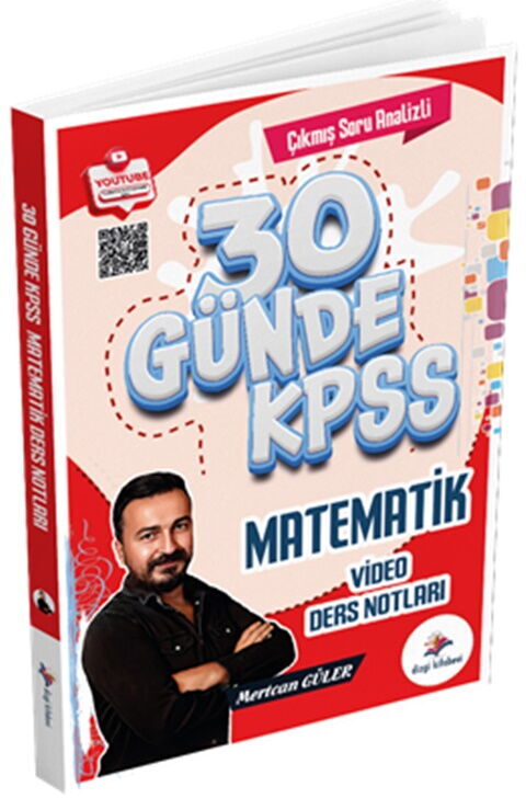 Dizgi Kitap 2026 KPSS 30 Günde Matematik Çıkmış Soru Analizli Video Ders Notları Mertcan Güler Dizgi Kitap Yayınları Dizgi Kitap 2026 KPSS 30 Günde Matematik Çıkmış Soru Analizli Video Ders Notları Mertcan Güler Dizgi Kitap Yayınları