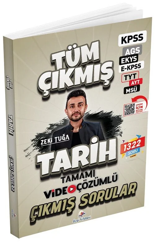 Dizgi Kitap 2026 KPSS MEB-AGS EKYS EKPSS TYT AYT MSÜ Tarih Çıkmış Sorular Çözümlü - Zeki Tuğa Dizgi Kitap Dizgi Kitap 2026 KPSS MEB-AGS EKYS EKPSS TYT AYT MSÜ Tarih Çıkmış Sorular Çözümlü - Zeki Tuğa Dizgi Kitap