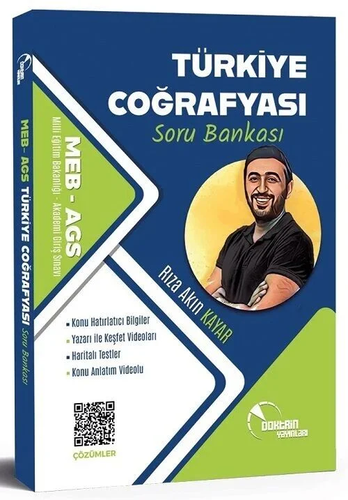 Doktrin MEB-AGS Türkiye Coğrafyası Soru Bankası Çözümlü - Rıza Akın Kayar Doktrin Yayınları Doktrin MEB-AGS Türkiye Coğrafyası Soru Bankası Çözümlü - Rıza Akın Kayar Doktrin Yayınları