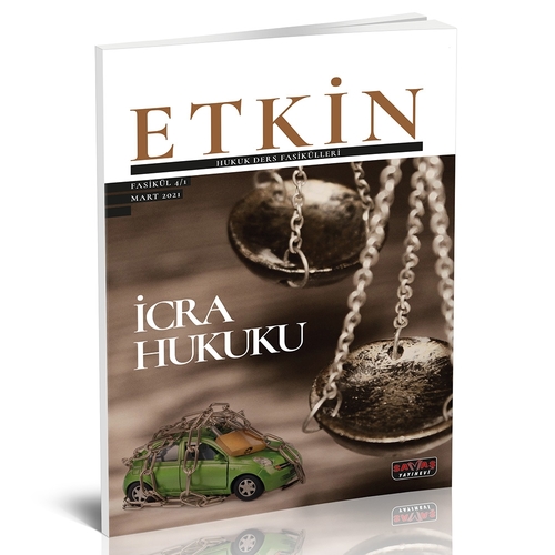 Etkin Hukuk Fasikülleri 1 İcra Hukuku Savaş Yayınevi