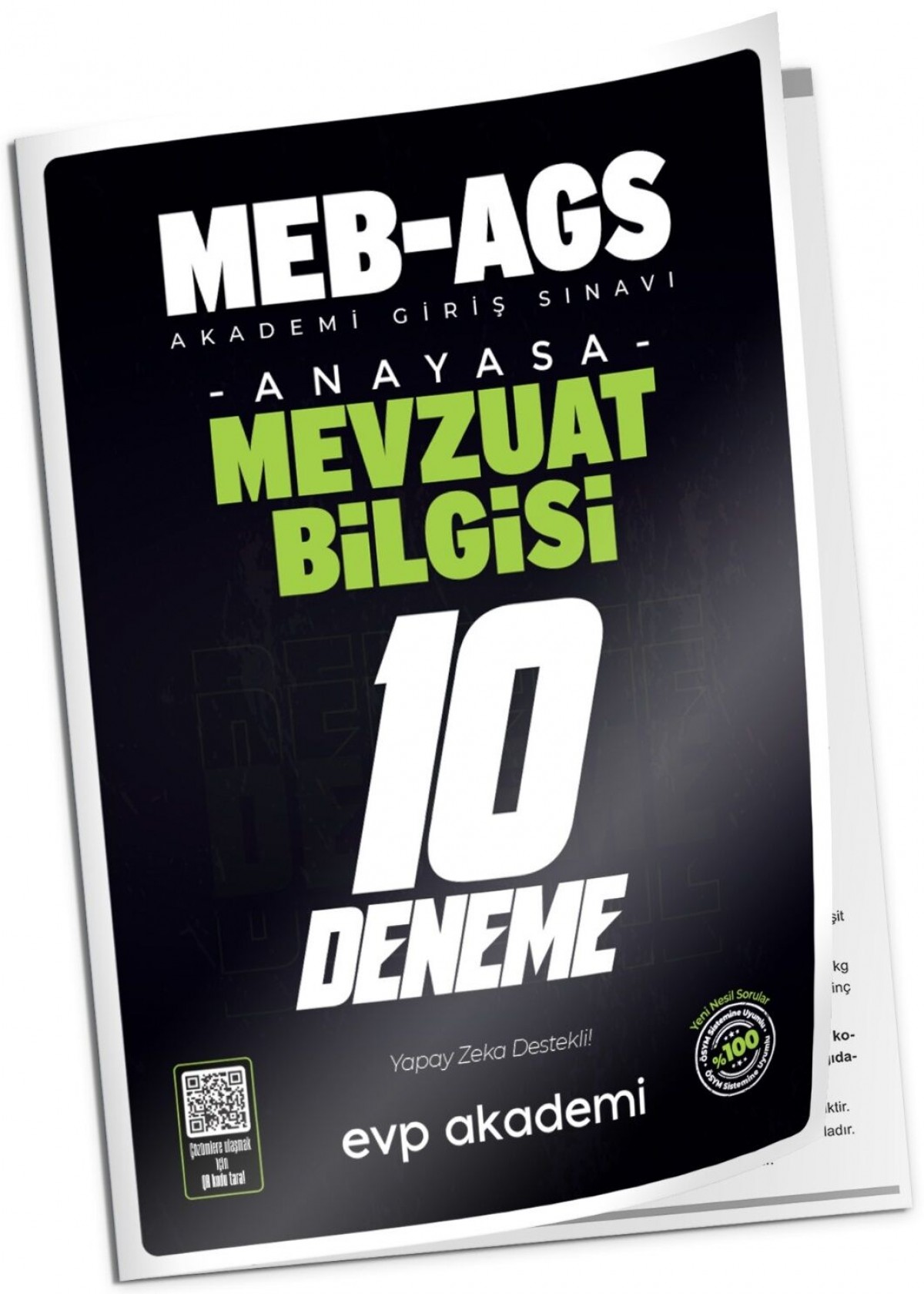 EVP Akademi MEB-AGS Mevzuat Bilgisi 10 Deneme Çözümlü EVP Akademi EVP Akademi MEB-AGS Mevzuat Bilgisi 10 Deneme Çözümlü EVP Akademi