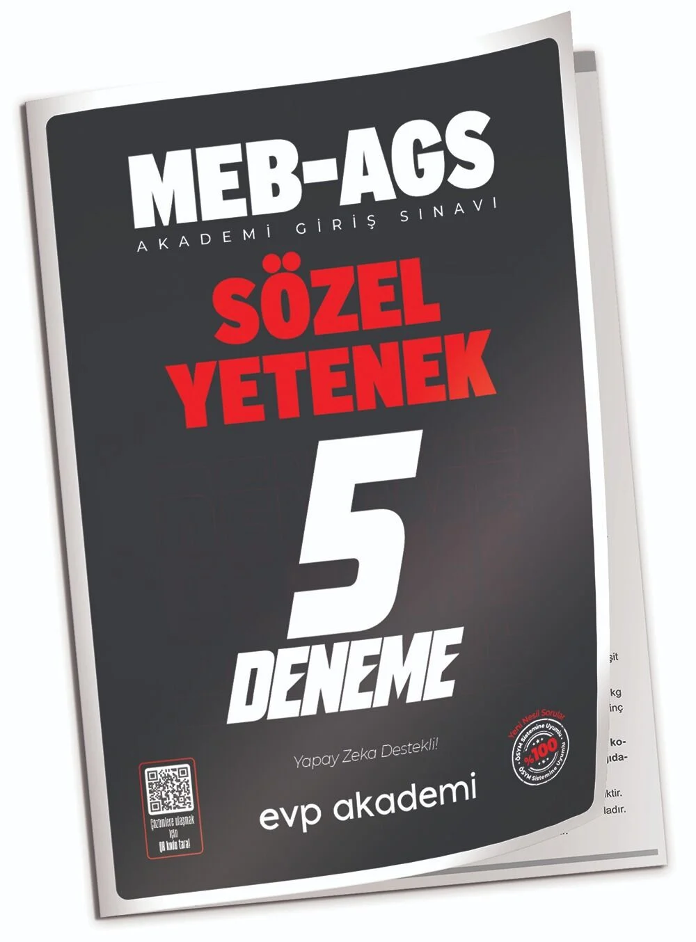 EVP Akademi MEB-AGS Sözel Yetenek 5 Deneme Çözümlü EVP Akademi EVP Akademi MEB-AGS Sözel Yetenek 5 Deneme Çözümlü EVP Akademi