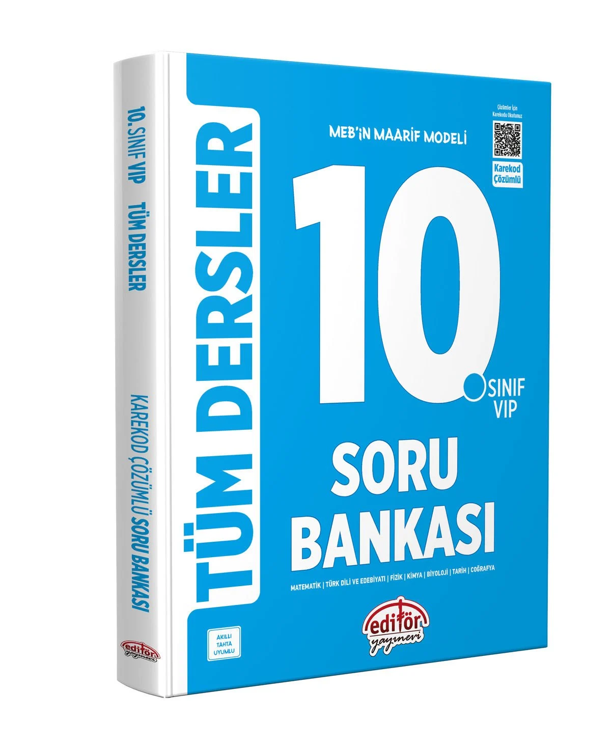 Editör 10. Sınıf VIP Tüm Dersler Soru Bankası Editör Yayınları