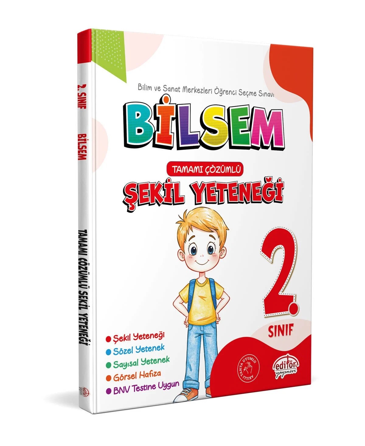 Editör 2. Sınıf Bilsem Şekil Yeteneği Tamamı Çözümlü - Editör Yayınları Editör 2. Sınıf Bilsem Şekil Yeteneği Tamamı Çözümlü - Editör Yayınları