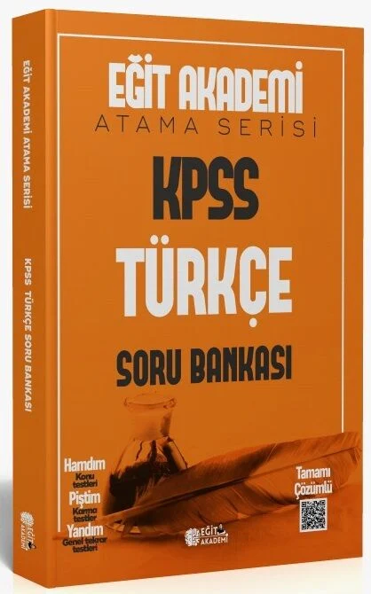 Eğit Akademi 2026 KPSS Türkçe Atama Serisi Soru Bankası Eğit Akademi Eğit Akademi 2026 KPSS Türkçe Atama Serisi Soru Bankası Eğit Akademi