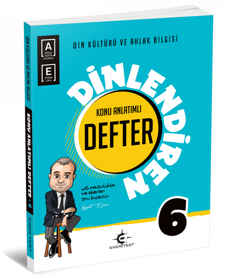 6. Sınıf Dinlendiren Defter Eker Test Yayınları 6. Sınıf Dinlendiren Defter Eker Test Yayınları