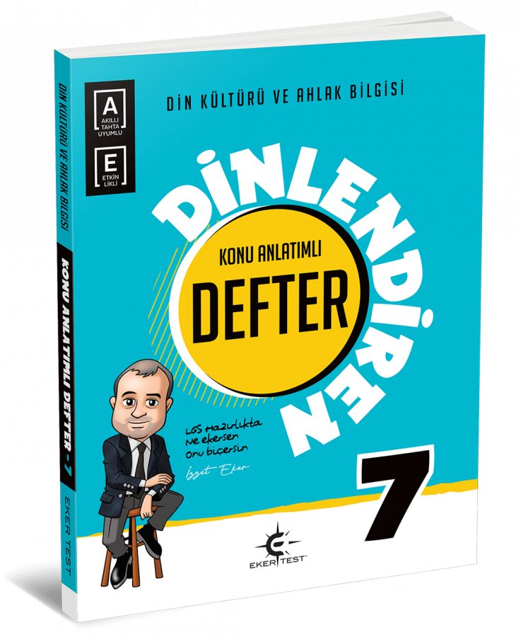 7. Sınıf Dinlendiren Defter Eker Test Yayınları 7. Sınıf Dinlendiren Defter Eker Test Yayınları