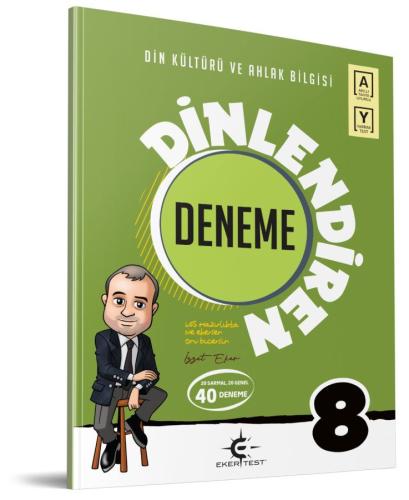 Eker 8. Sınıf Dinlendiren Deneme Eker Test Yayınları Eker 8. Sınıf Dinlendiren Deneme Eker Test Yayınları