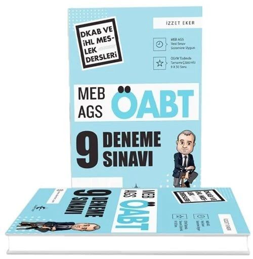 Eker Test ÖABT MEB-AGS Din Kültürü ve Ahlak Bilgisi Öğretmenliği 9 Deneme Çözümlü - İzzet Eker Eker Test Yayınlar
