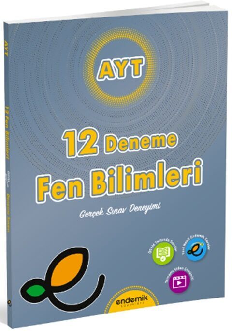 Endemik AYT Fen Bilimleri 12 Deneme Endemik Yayınları Endemik AYT Fen Bilimleri 12 Deneme Endemik Yayınları