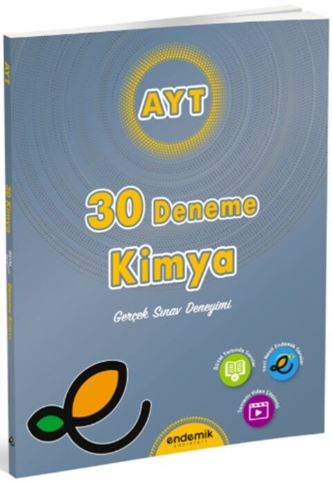 Endemik AYT Kimya 30 Deneme Endemik Yayınları Endemik AYT Kimya 30 Deneme Endemik Yayınları