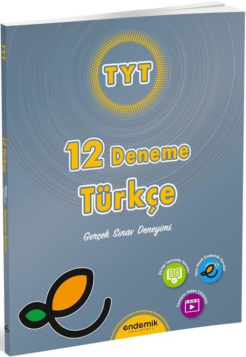 Endemik TYT Türkçe 12 Deneme Endemik Yayınları Endemik TYT Türkçe 12 Deneme Endemik Yayınları
