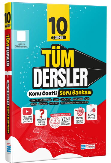 Evrensel 10. Sınıf Tüm Dersler Soru Bankası Evrensel İletişim Yayınları