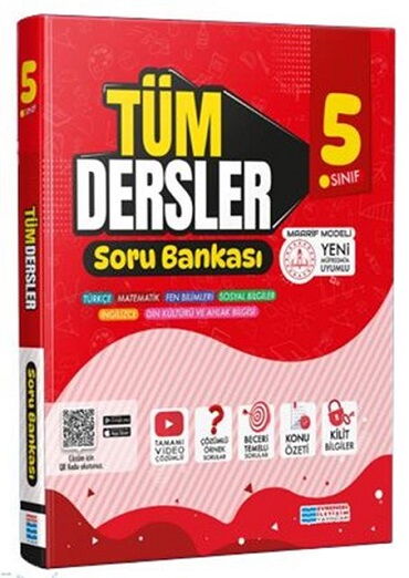 Evrensel 5. Sınıf Tüm Dersler Soru Bankası Evrensel İletişim Yayınları Evrensel 5. Sınıf Tüm Dersler Soru Bankası Evrensel İletişim Yayınları