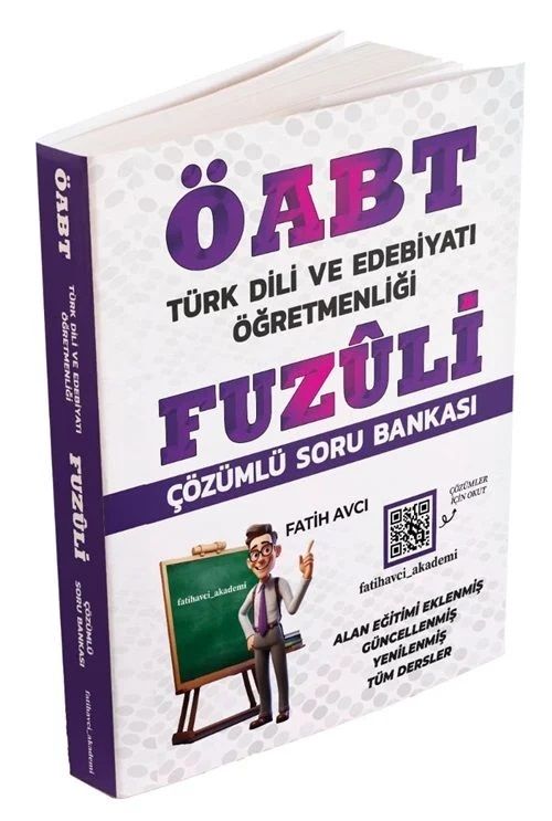 Fatih Avcı ÖABT Türk Dili ve Edebiyatı Öğretmenliği Fuzuli Soru Bankası Çözümlü Fatih Avcı Fatih Avcı ÖABT Türk Dili ve Edebiyatı Öğretmenliği Fuzuli Soru Bankası Çözümlü Fatih Avcı
