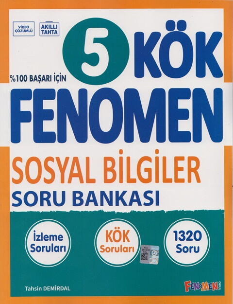 Fenomen 5. Sınıf Sosyal Bilgiler Kök Soru Bankası Fenomen Yayınları