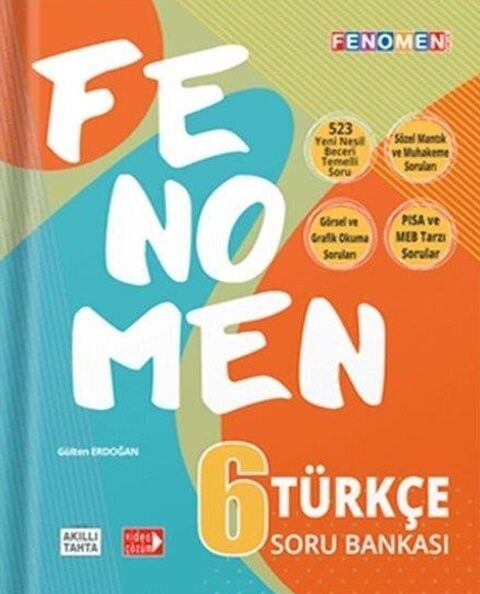 6. Sınıf Fenomen Türkçe Soru Bankası Fenomen Yayınları