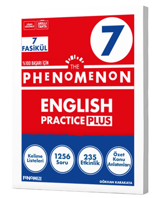 Fenomen 7 The Phenomenon English Practice Plus Fenomen Yayınları Fenomen 7 The Phenomenon English Practice Plus Fenomen Yayınları