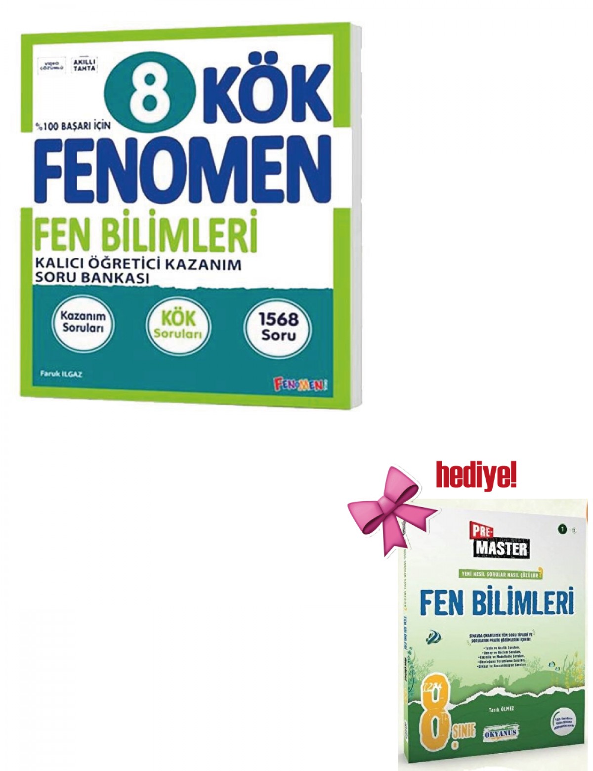 Fenomen 8. Sınıf LGS KÖK Fen Bilimleri Soru Bankası + Okyanus Fen Soru Hediyeli