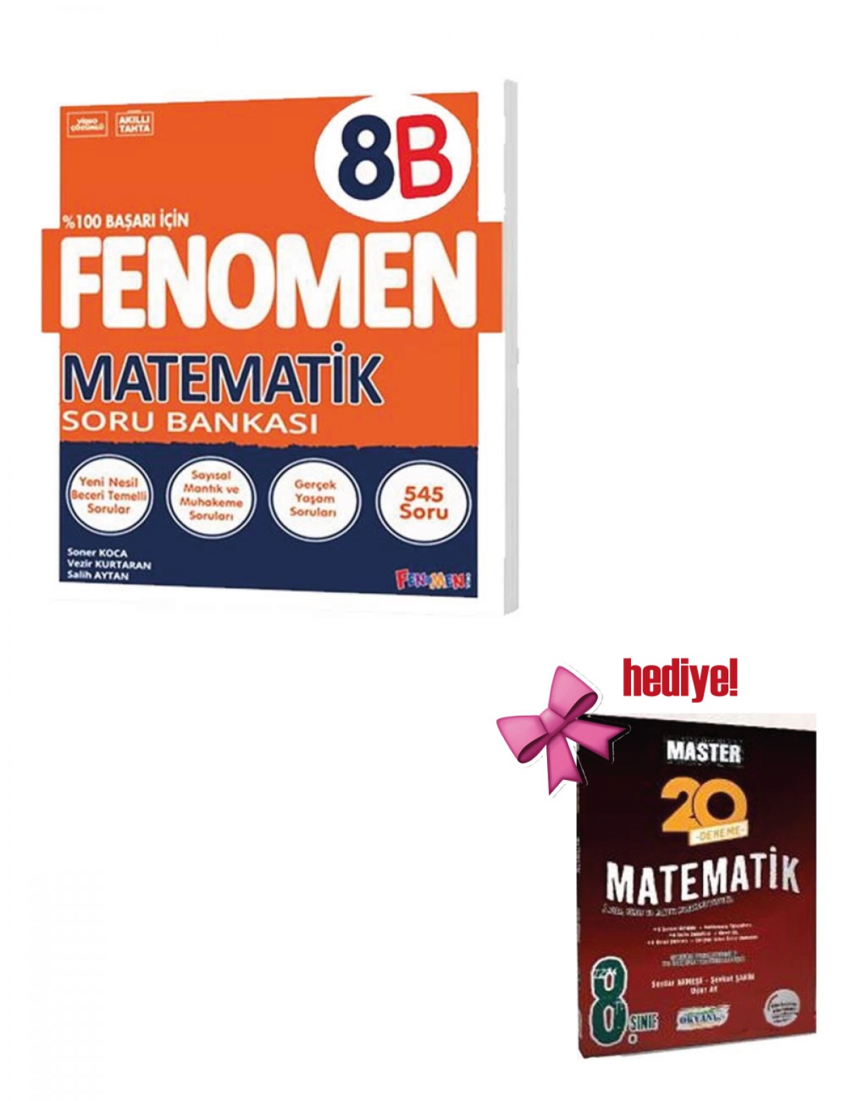 Fenomen 8. Sınıf Matematik B Soru Bankası + Okyanus Matematik Deneme Hediyeli Fenomen 8. Sınıf Matematik B Soru Bankası + Okyanus Matematik Deneme Hediyeli