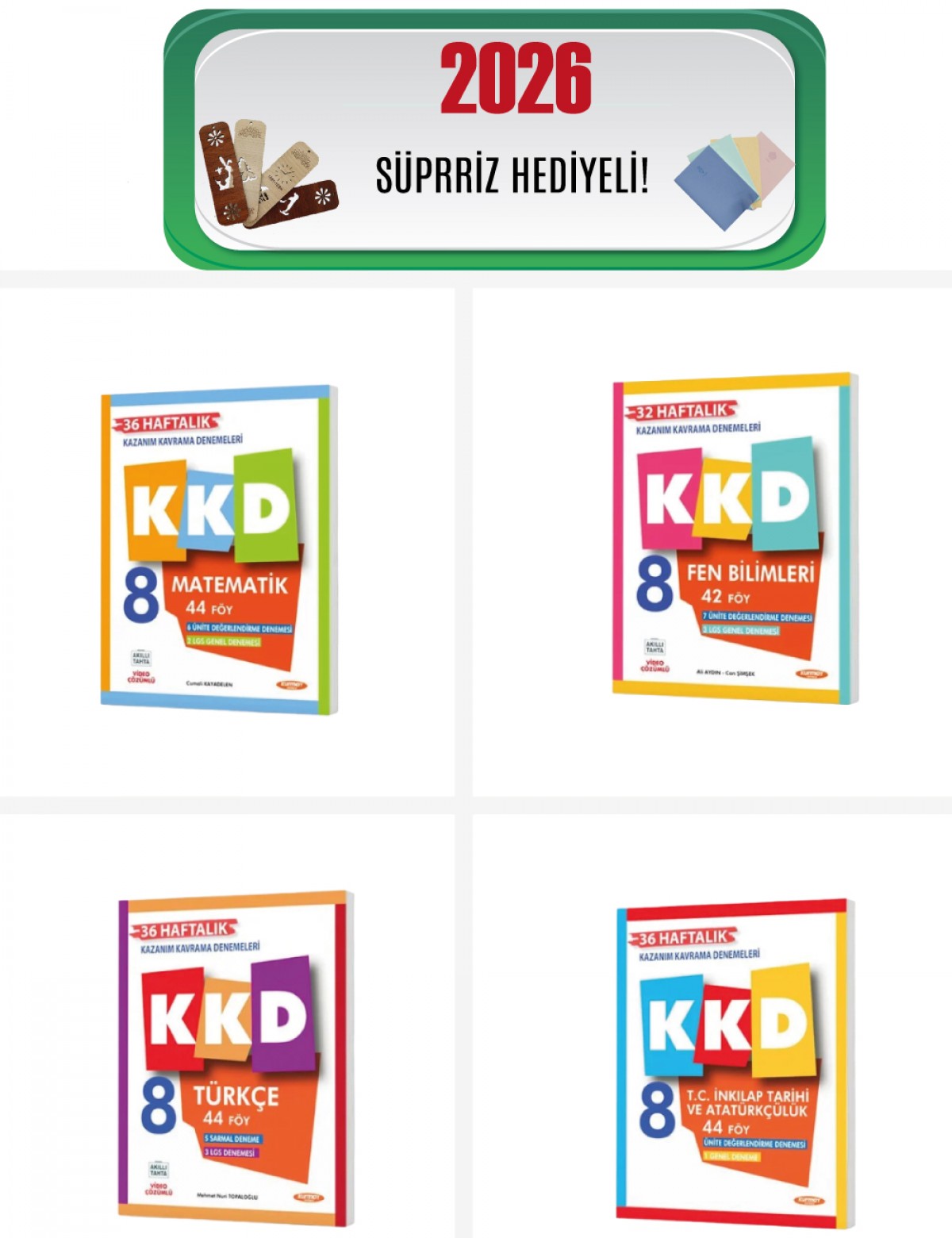 Fenomen 8. Sınıf Tüm Dersler Haftalık Kazanım Kavrama Denemeleri Seti 4 Kitap Fenomen Yayınları Fenomen 8. Sınıf Tüm Dersler Haftalık Kazanım Kavrama Denemeleri Seti 4 Kitap Fenomen Yayınları