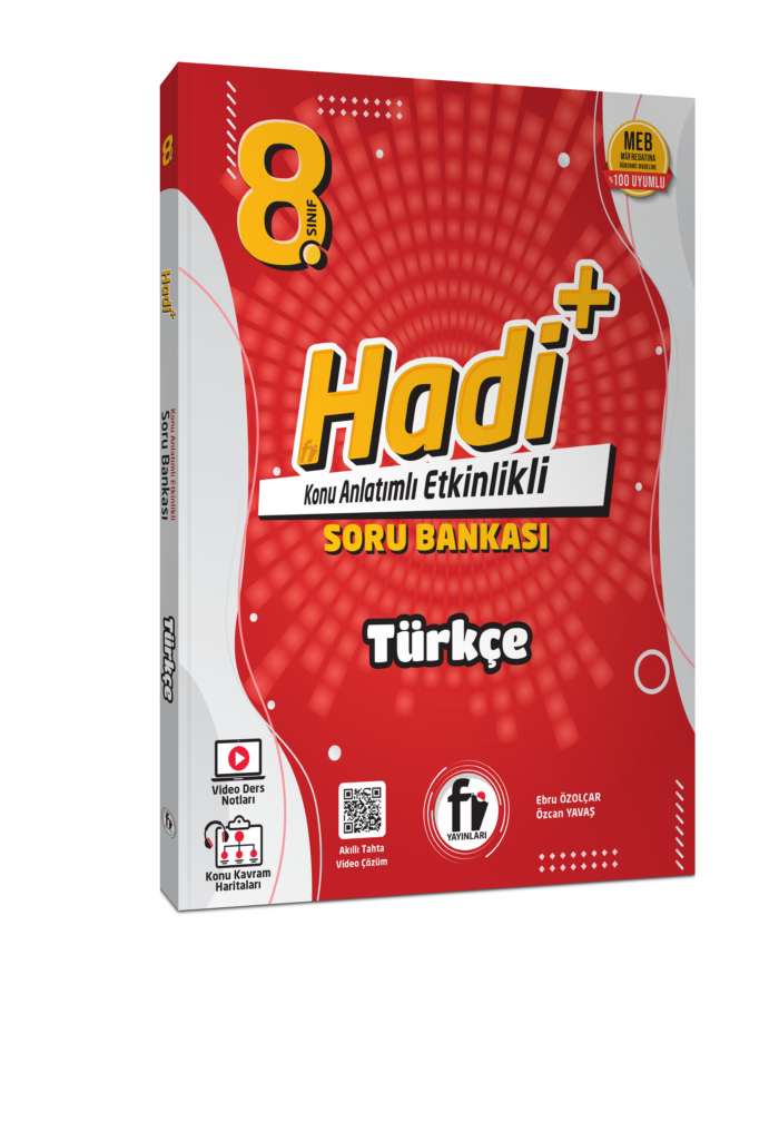 Fi 8. Sınıf Hadi Türkçe Konu Etkinlikli Soru Bankası Fi Yayınları