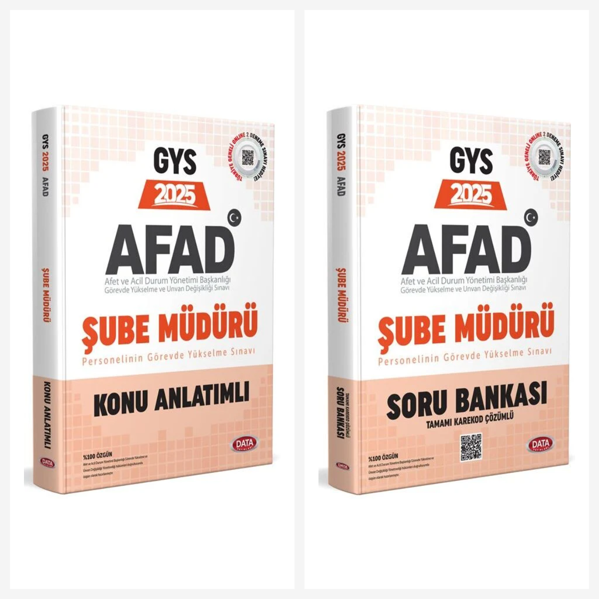 GYS AFAD Şube Müdürü Konu Anlatımlı Soru Bankası Seti Data Yayınları