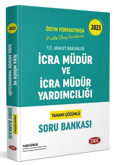 GYS İcra Müdür ve Müdür Yardımcılığı Tamamı Çözümlü Soru Bankası Data Yayınları