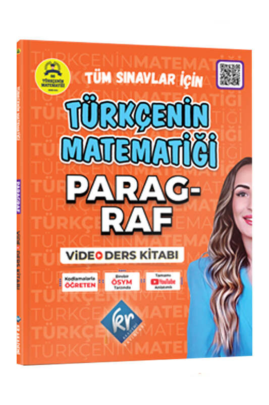Gamze Hoca Türkçenin Matematiği Tüm Sınavlar İçin Paragraf Video Ders Kitabı KR Akademi Yayınları Gamze Hoca Türkçenin Matematiği Tüm Sınavlar İçin Paragraf Video Ders Kitabı KR Akademi Yayınları