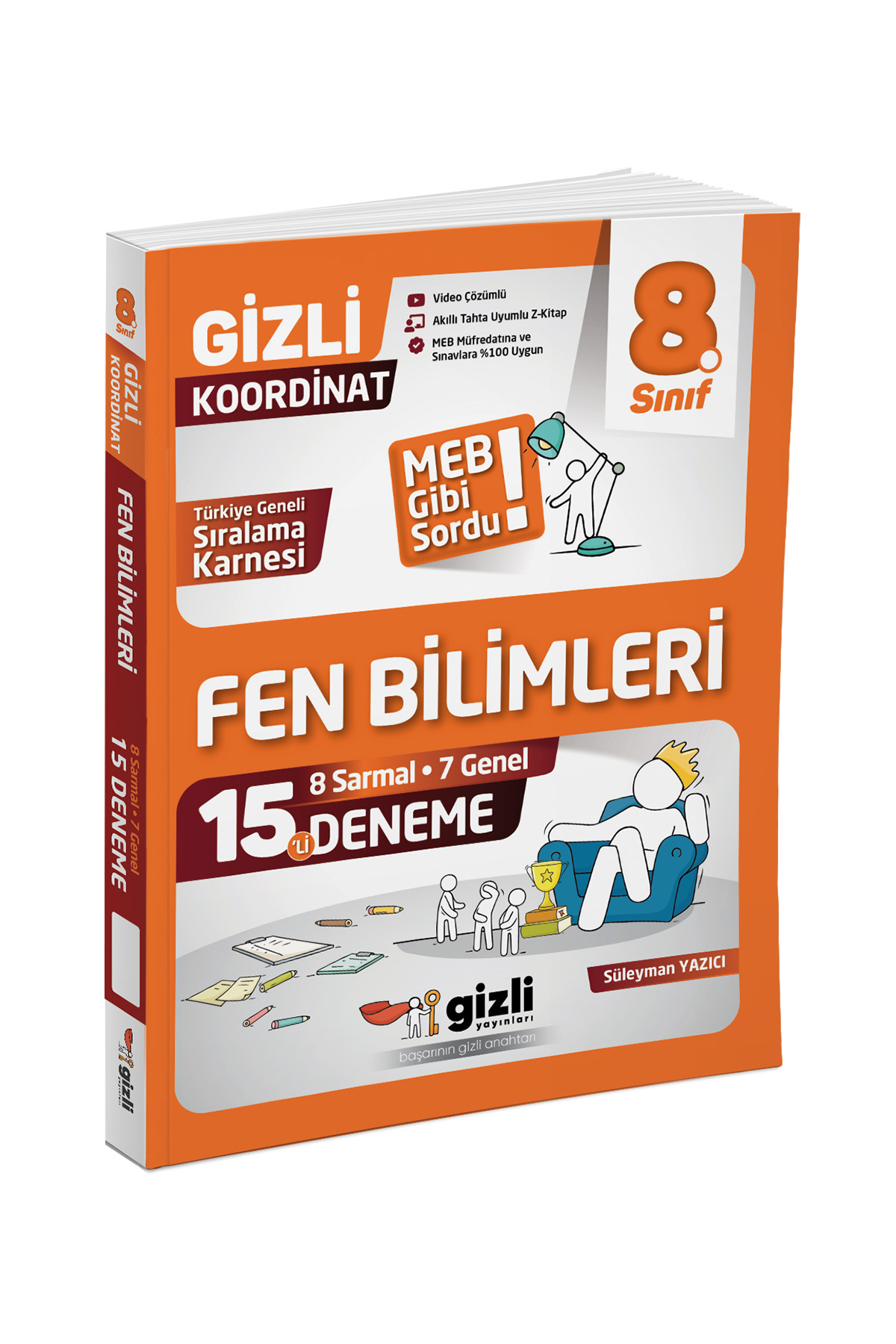 Gizli LGS 8. Sınıf Fen Bilimleri 15'li Deneme - MEB Gibi Sordu Gizli Yayınları Gizli LGS 8. Sınıf Fen Bilimleri 15'li Deneme - MEB Gibi Sordu Gizli Yayınları