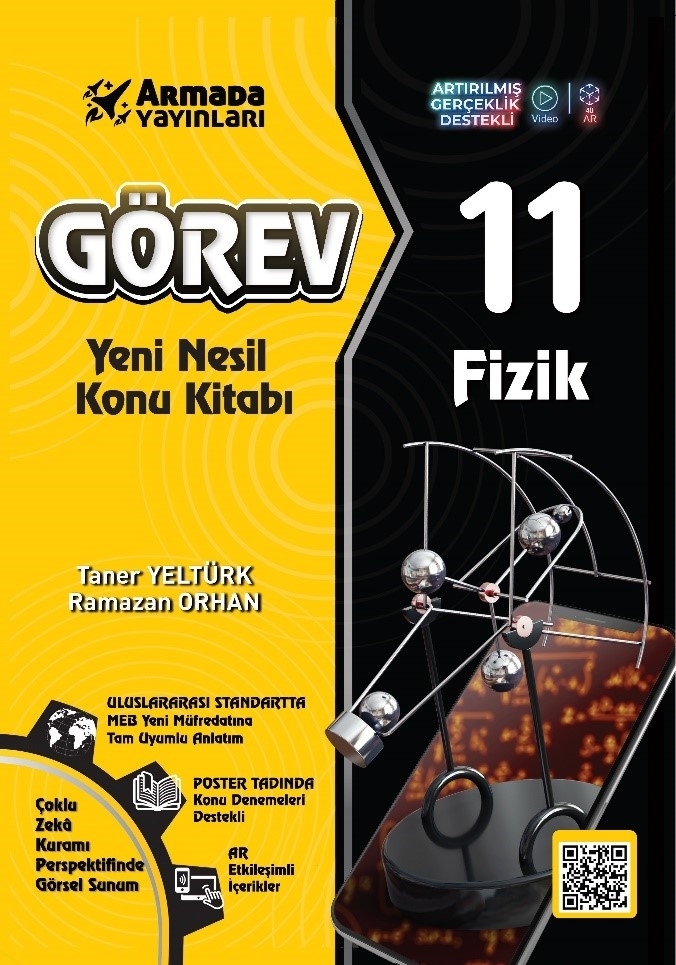 Görev 11. Sınıf Fizik Yeni Nesil Konu Kitabı Armada Yayınları Görev 11. Sınıf Fizik Yeni Nesil Konu Kitabı Armada Yayınları