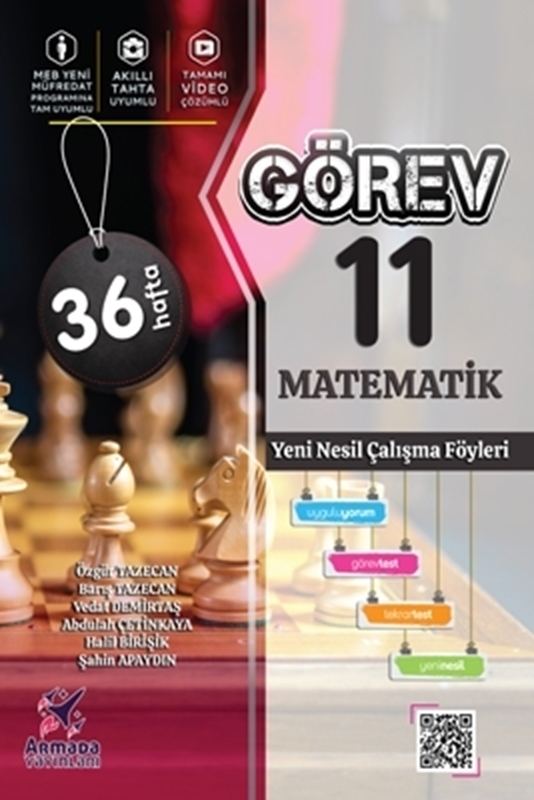 Görev 11. Sınıf Matematik Yeni Nesil Çalışma Föyleri Armada Yayınları